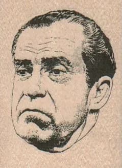 Grim Faced Man 1 3/4 x 2 1/4-0