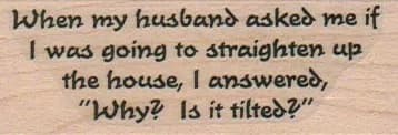 When My Husband Asked Me 1 x 2 1/2-0