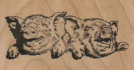 Two Pigs In A Pod 3 x 1 1/2-0