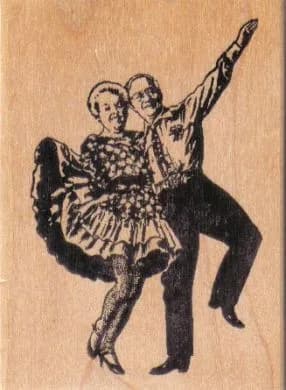 Square Dancers 2 1/4 x 3-0