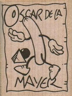 Oscar De La Mayer 1 3/4 x 2 1/4-0
