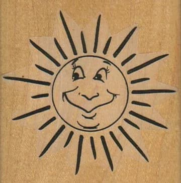 Smiling Sun 2 1/2 x 2 1/2-0