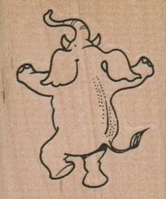 Dancing Elephant 1 3/4 x 2-0