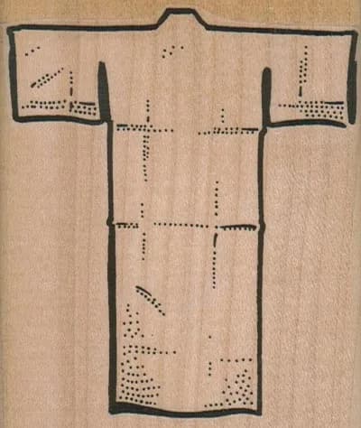 Blank Kimono 2 3/4 x 3 1/4-0