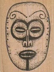 Ceremonial Mask 2 x 2 1/2-0