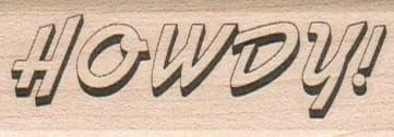 Howdy! 1 x 2 1/2-0