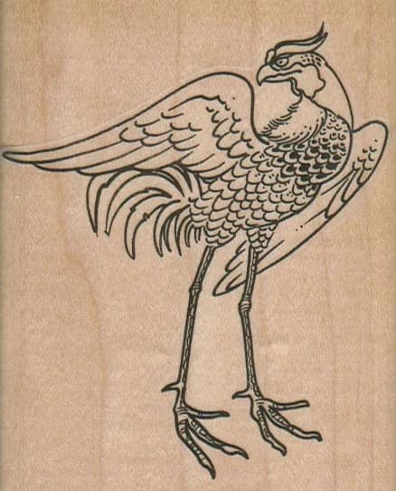 Japanese Fighting Cock 3 x 3 3/4-0