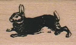 Bunny Running 1 1/4 x 1 3/4-0
