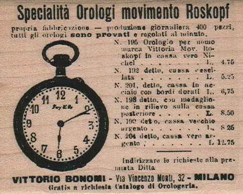 Specialita Orologi 2 3/4 x 3 1/4-0