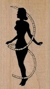Measuring Tape Lady 1 1/4 x 2-0