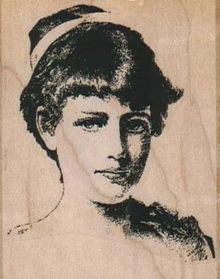 Young Lady 2 1/4 x 2 3/4-0