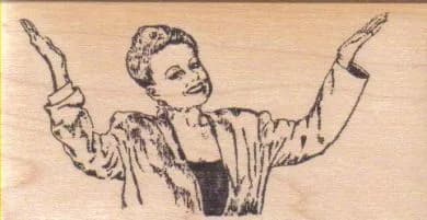 Open Arm Lady 1 3/4 x 3 1/4-0