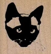 Siamese Cat Face 1 1/4 x 1 1/4-0