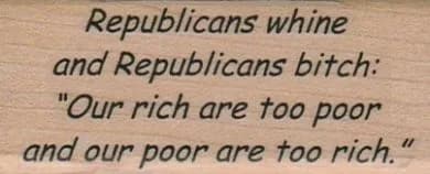 Republicans Whine 1 1/4 x 2 3/4-0