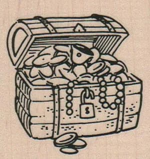 Treasure Chest 2 1/4 x 2 1/4-0