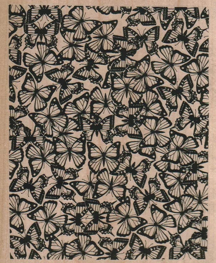 Butterfly Background 5 x 5 3/4-0