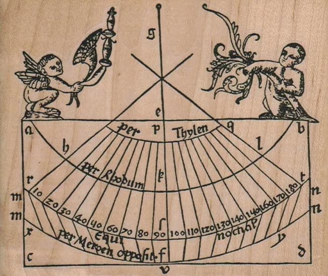 Ancient Chart 4 1/2 x 3 3/4-0