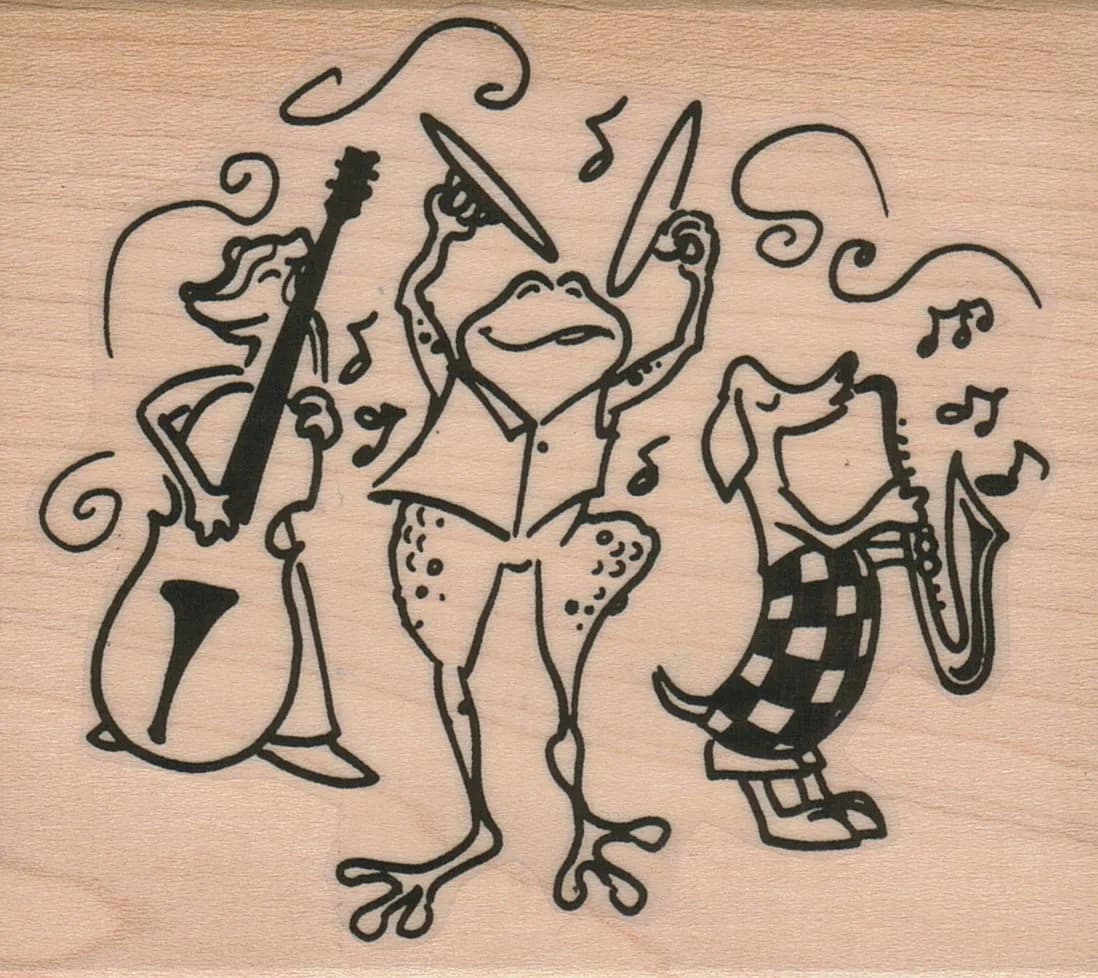 Frog Cymbals/Band 3 1/4 x 3 3/4-0
