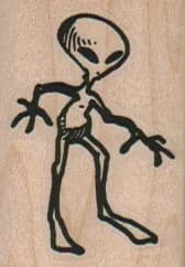 Alien Walking 1 1/4 x 1 3/4-0