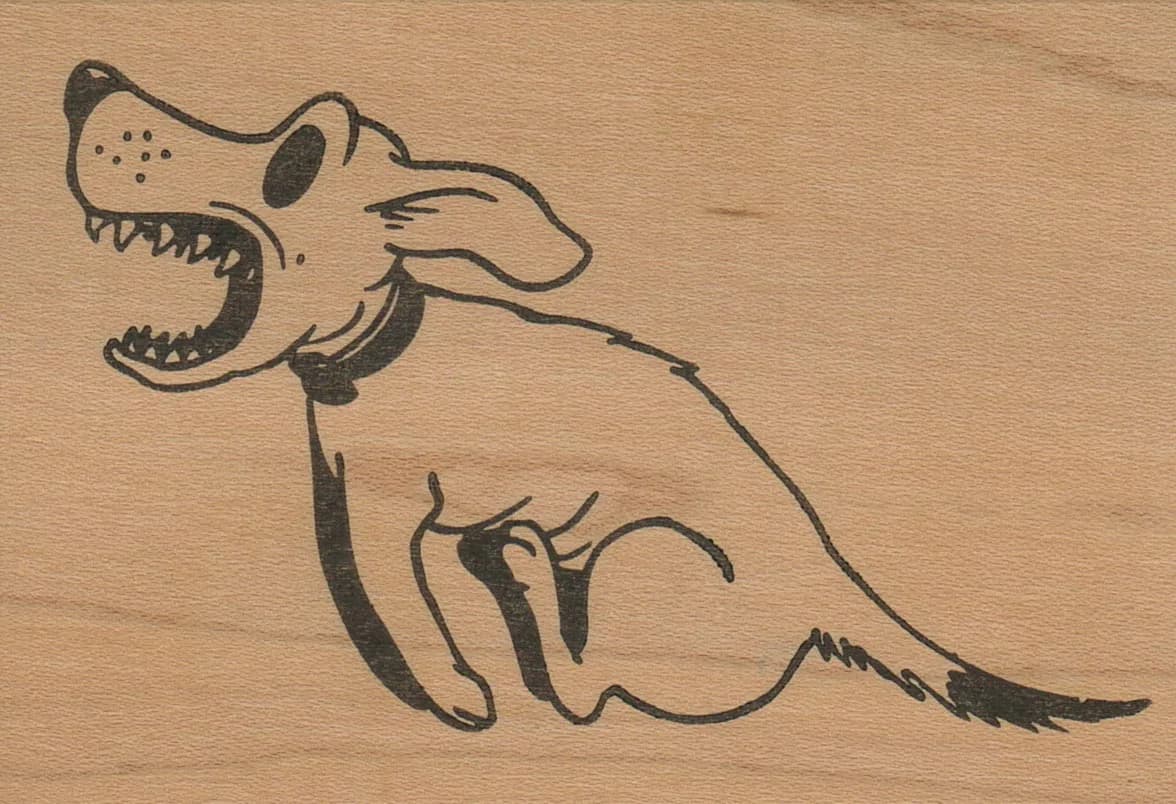 Running Dog 3 x 4-0