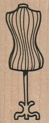 Dress Form 1 1/4 x 2 3/4-0
