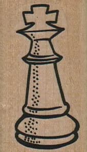 Chess Piece #2 1 1/4 x 2-0