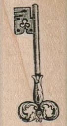 Fancy Key Vintage 1 x 1 3/4-0