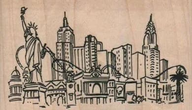New York New York/Las Vegas 4 x 2 1/4-0