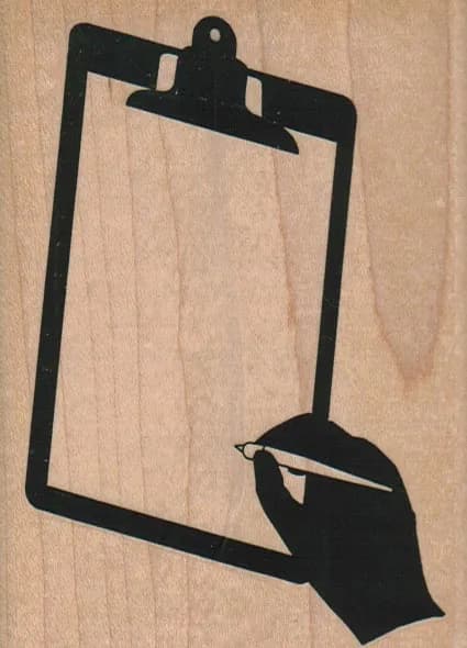Clipboard 3 x 4-0