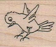 Bird Landing (Large) 1 1/4 x 1 1/4-0