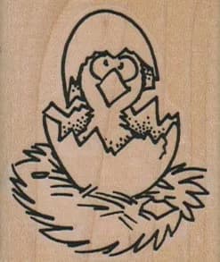 Hatching Chick 1 3/4 x 2-0