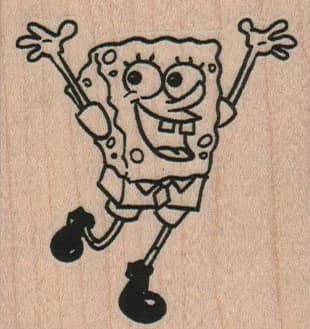 Happy Sponge 2 1/4 x 2 1/4-0