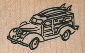 Woody Wagon Two Surfboards 2 x 1 1/4-0