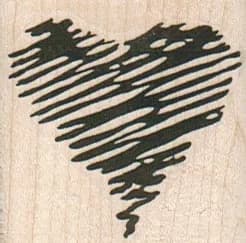 Heart/Stylized 1 3/4 x 2-0