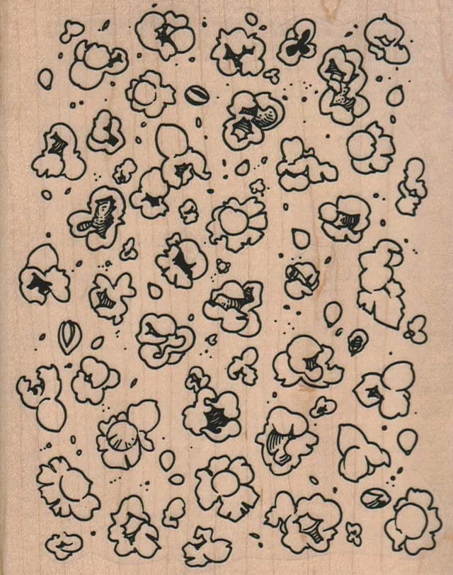 PopCorn Background 4 1/2 x 5 1/2-0