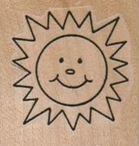 Smiling Sun 1 1/2 x 1 1/2-0