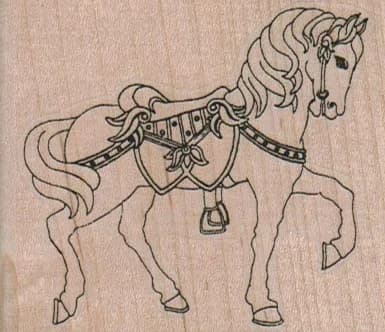 Carousel Horse 2 3/4 x 2 1/4-0