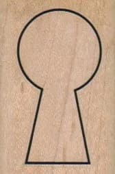 Keyhole/Plain 1 1/4 x 1 3/4-0