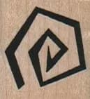 Square Squiggly 1 x 1-0