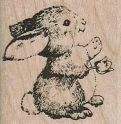 Bunny Flower 1 3/4 x 1 3/4-0