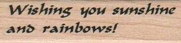 Wishing You Sunshine 3/4 x 2 1/2-0