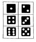 Dice/Six Sided 3/4" Cube-0