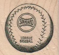 Baseball 1 3/4 x 1 1/2-0