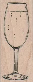 Glass of Wine 1 x 2 1/4-0