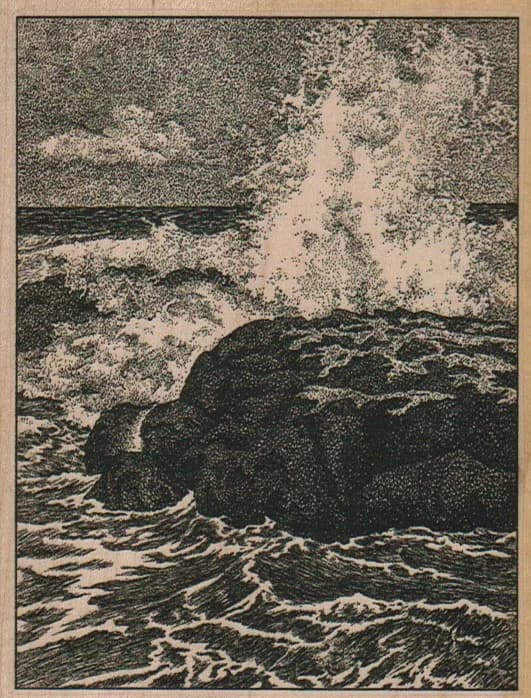 SeaScape 3 3/4 x 4 3/4-0
