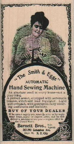 Sewing Machine Ad 1 3/4 x 3 1/4-0