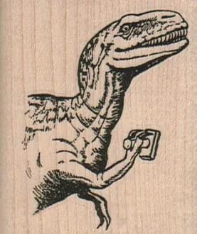 Stampasaurus Rex 2 x 2 1/4-0