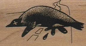 Roadkill Penguin 1 1/4 x 2-0