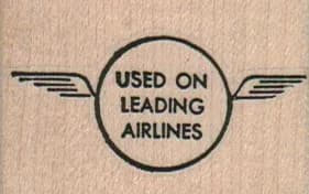 Used On Leading Airlines 2 x 1 1/4-0