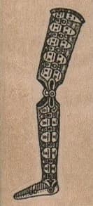 Steampunk Leg 1 x 2-0